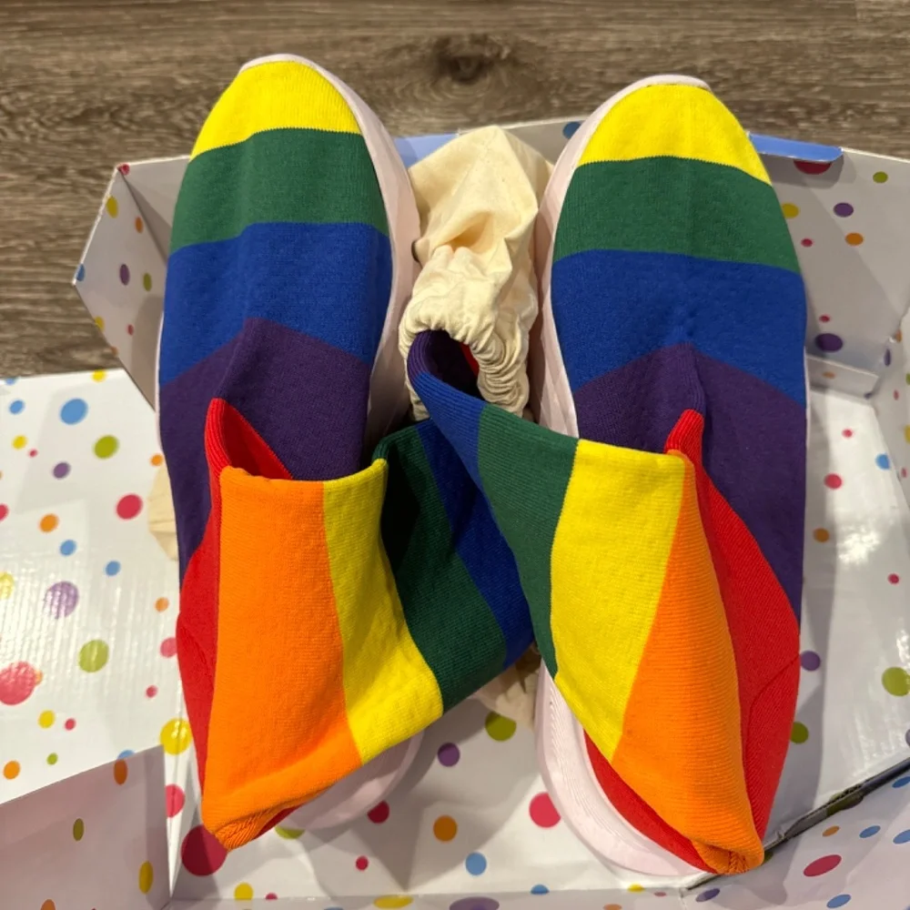 Thrusters The Rainbow Ones Thigh High Boots Size 10 (40)
